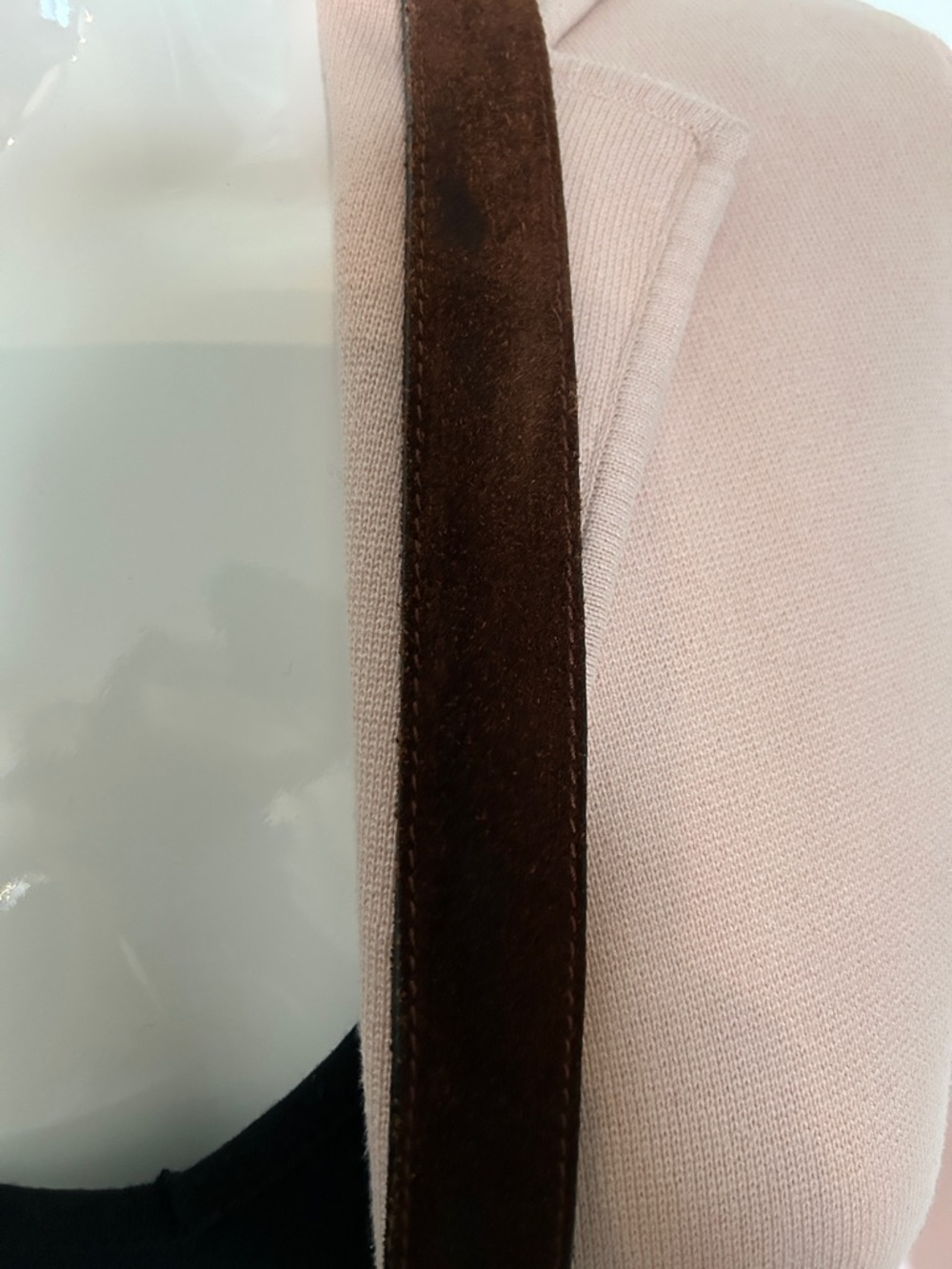 Holt Renfrew Suede & Calf Hair Leopard Crossbody Bag - Picture 7 of 14